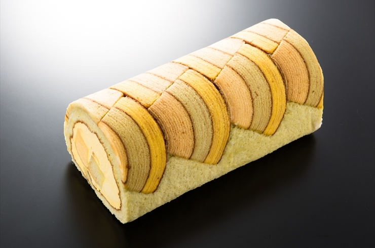 ロールケーキ　メロンバナナ